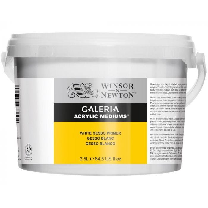 Gesso vit 2½ liter Galeria