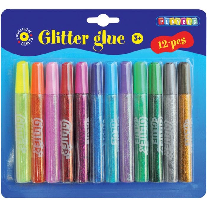 Glitterlim 12set