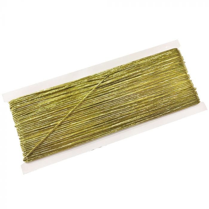 Elastisk snodd Guld ø1mm 50m