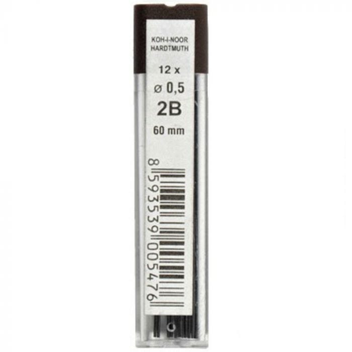 Stift 0.5mm 2B 12st/ask