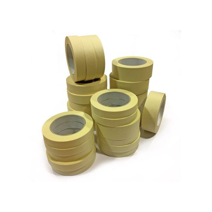 Maskeringstejp blandpack 19, 25 och 38mm