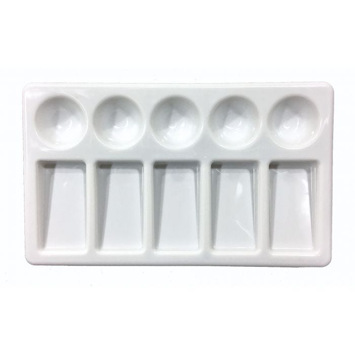 Plastpalett rektangulär 10 hål