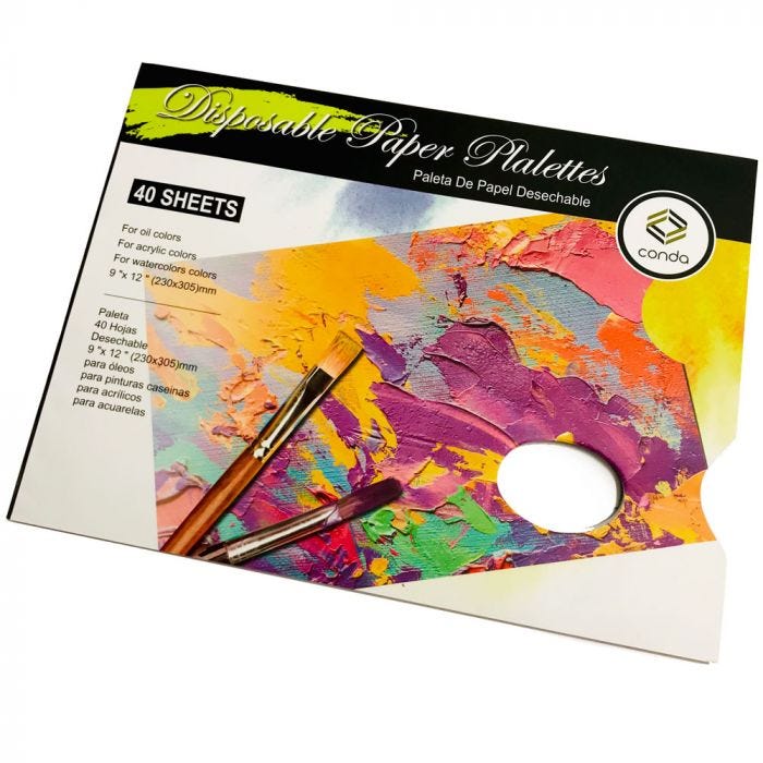 Avrivningspalett 23x30cm 40ark