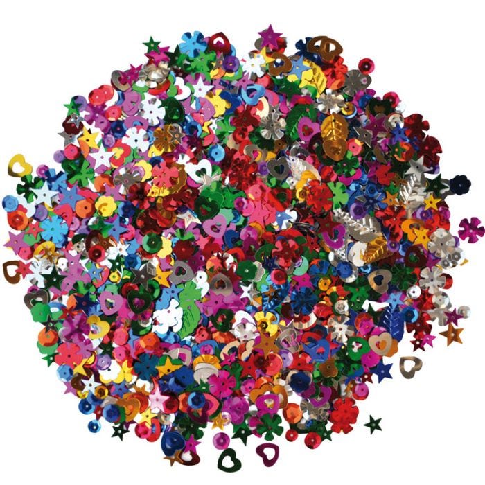 Paljettmix små 100g