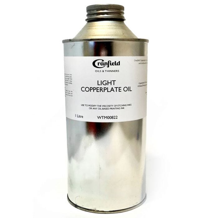 Light plate oil 1000ml för koppartryck Cranfield ~