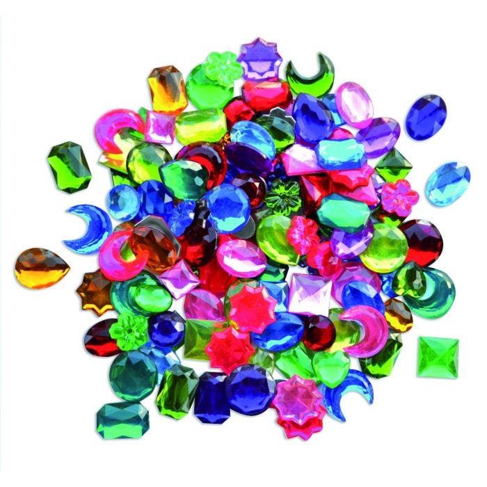 Kristallstenar stora 250st/fp