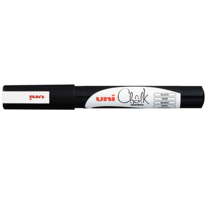 Uni ChalkMarker Black 5M