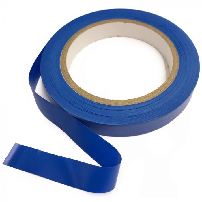 Plastband blå 15mm x 75m