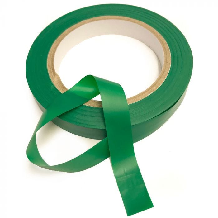 Plastband grön 15mm x 75m