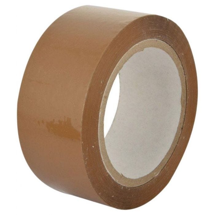Packtejp brun 50mm