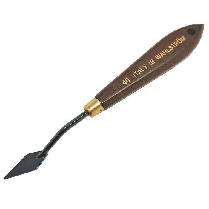 Målarkniv 40 - 2.5cm spetsig