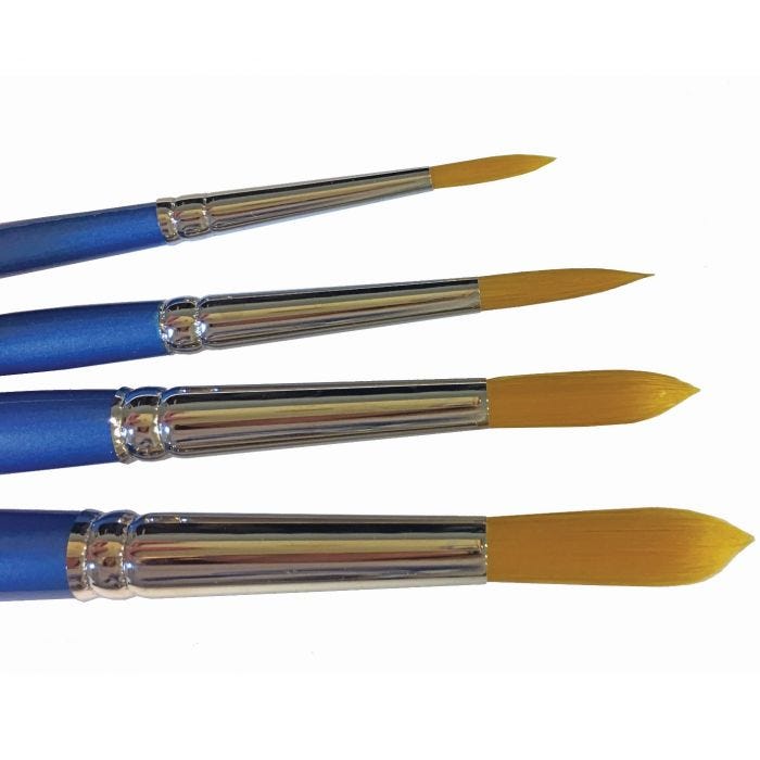 Nylonpensel rund no 00