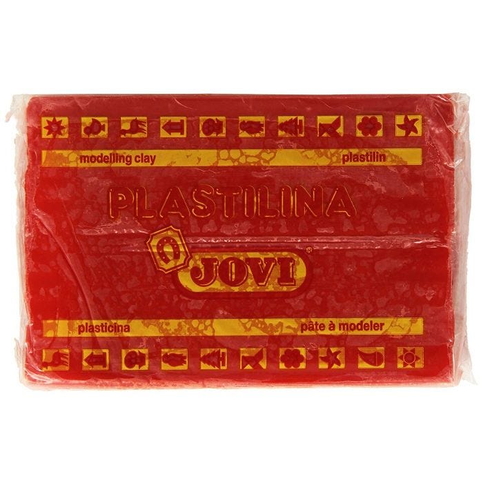 Plastilina Jovi 350g röd