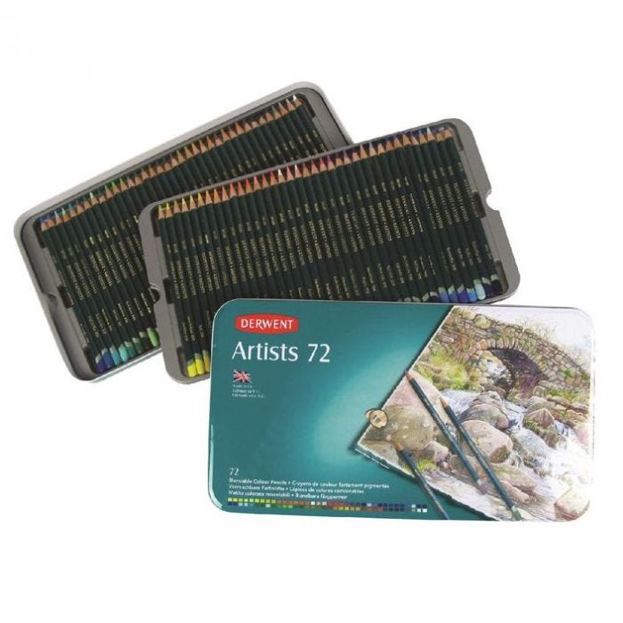 Derwent Artist Färgpenna 72set
