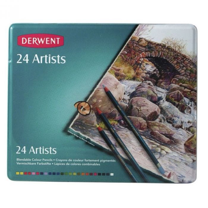 Derwent Artist Färgpenna 24set