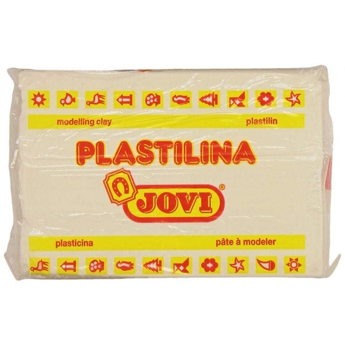 Plastilina Jovi 350g vit