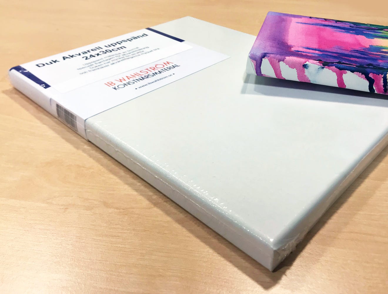 Duk Akvarell uppspänd (30x40cm)