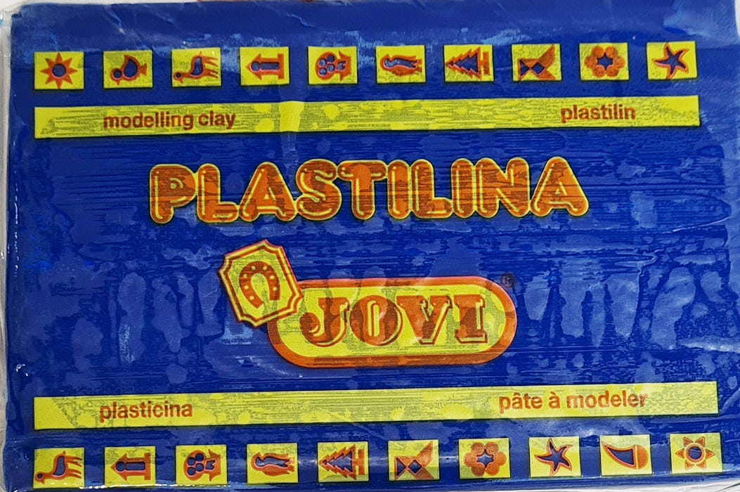 Plastilina Jovi 350g mörkblå