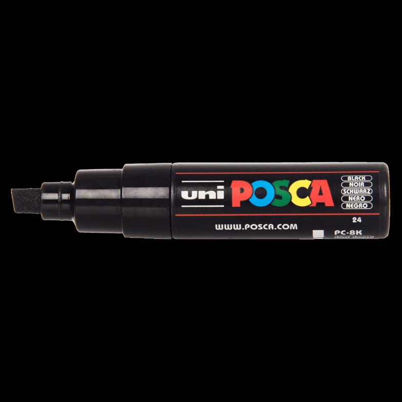 POSCA marker 8K 8mm Black