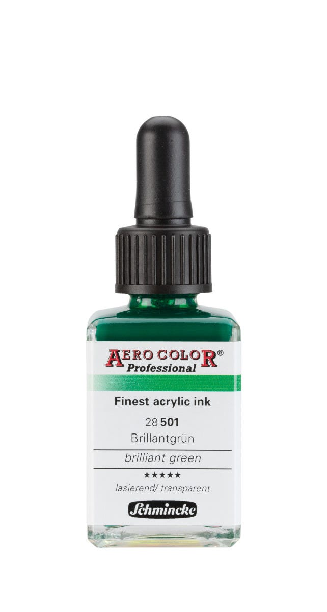 Aero Color Brilliant Green 28ml Schmincke
