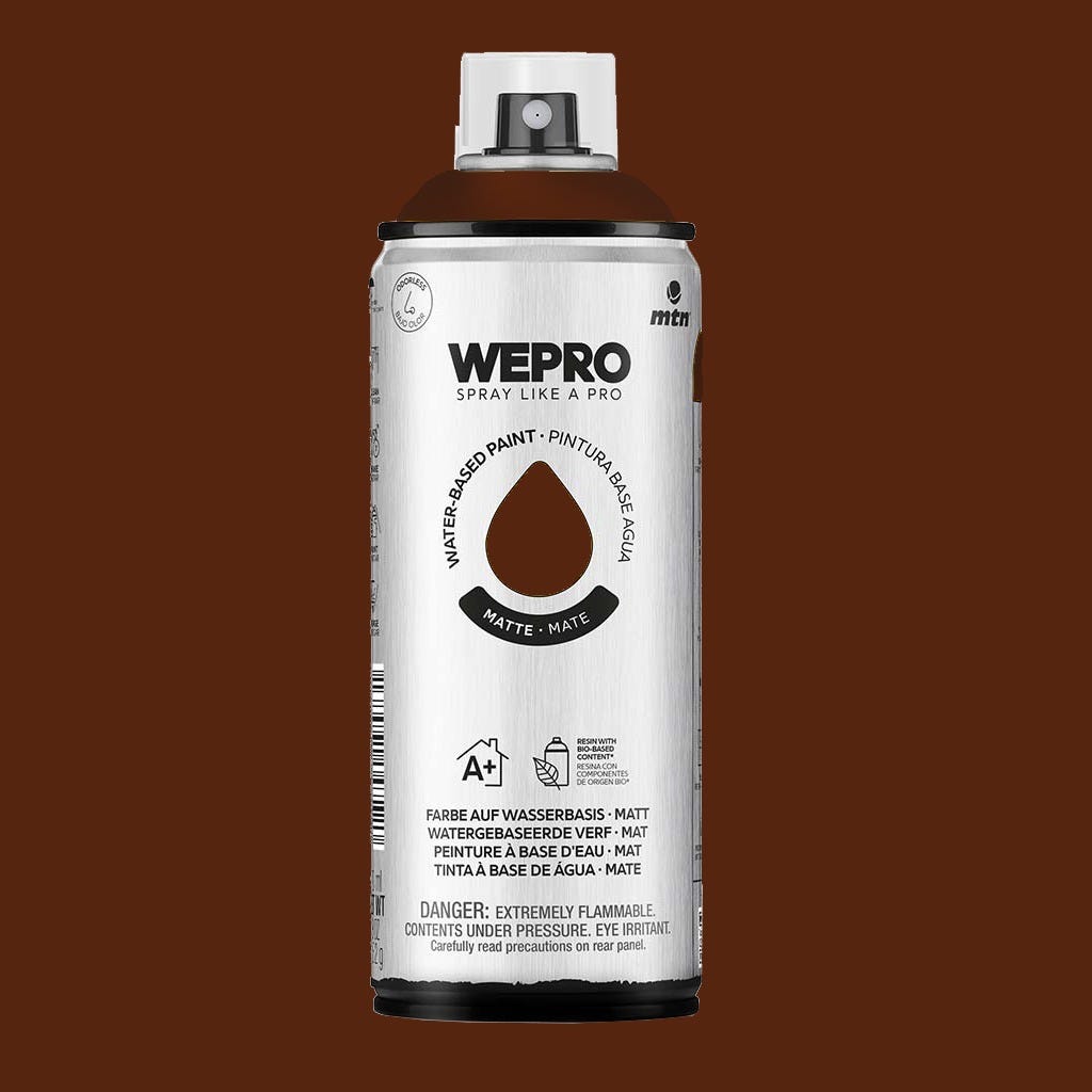 MTN waterbased sprayfärg Cocoa Brown 400ml