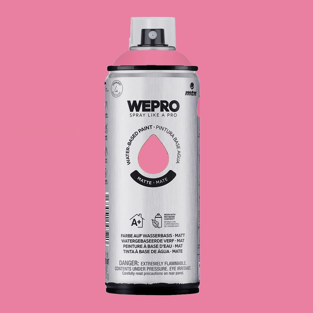 MTN waterbased sprayfärg Cumbia Pink 400ml
