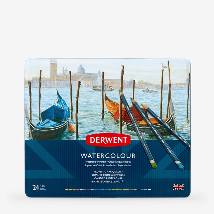 Derwent Akvarellpennor 24set