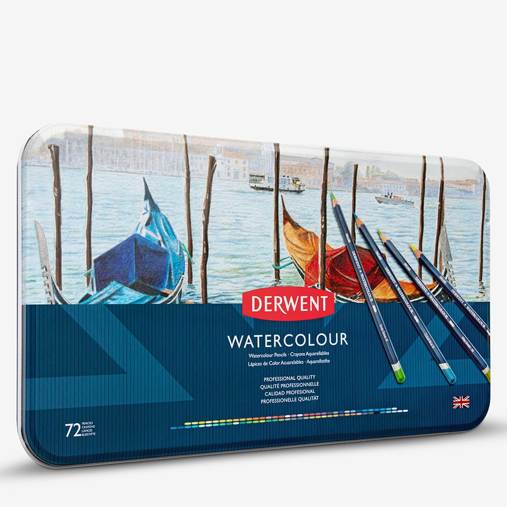 Derwent Akvarellpennor 72set