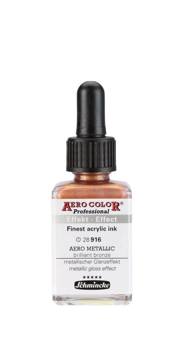 Aero Color Metallic Brilliant Bronze 28ml Schmincke