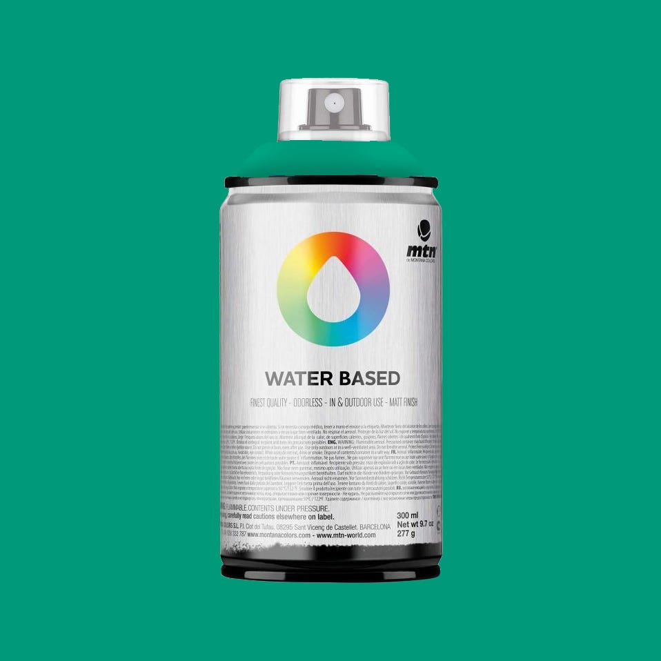 MTN waterbased sprayfärg Surgical Green (Emerald) 400ml•
