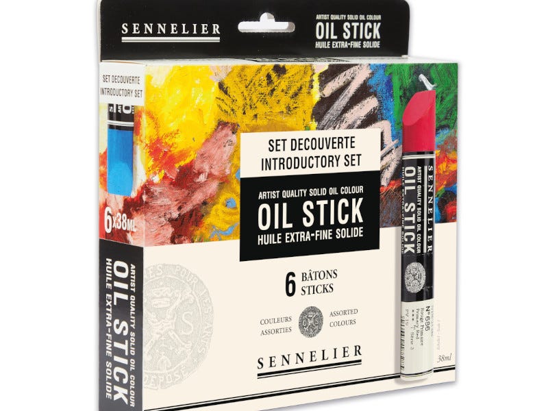 Oil Stick Sennelier Discovery-set (6 kulörer)