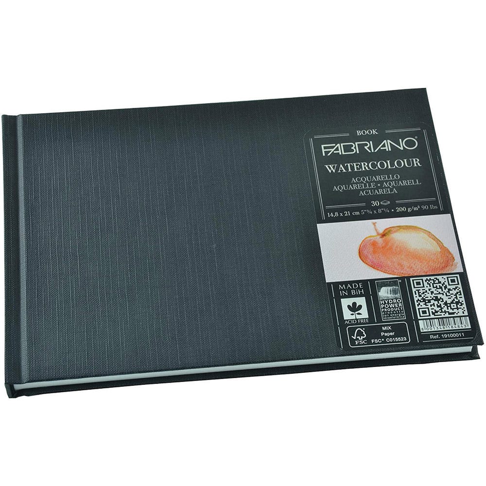 Fabriano Watercolour book 200g A4 Fin 30ark