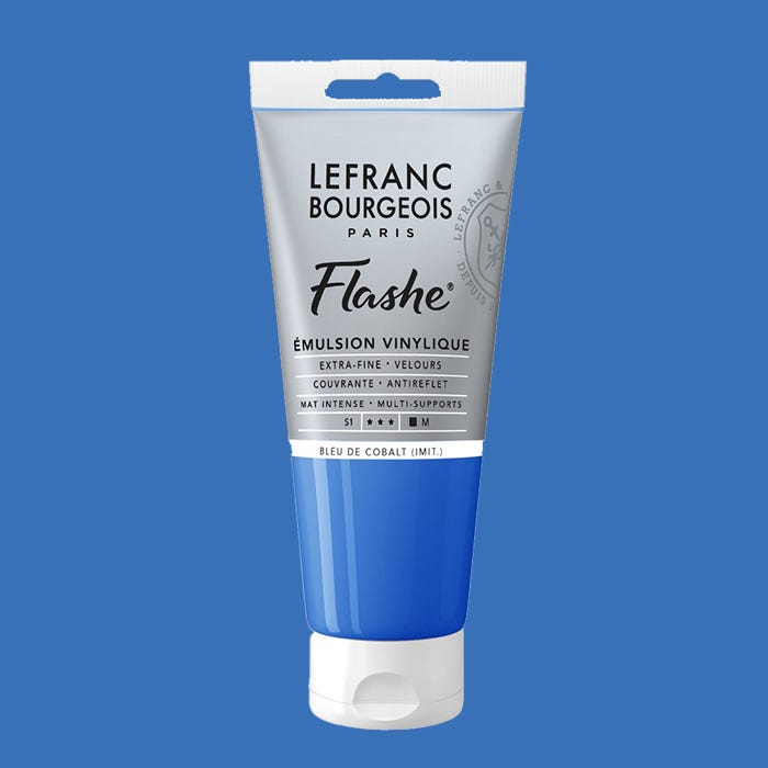 Flashe Cobalt Blue hue 80ml tub