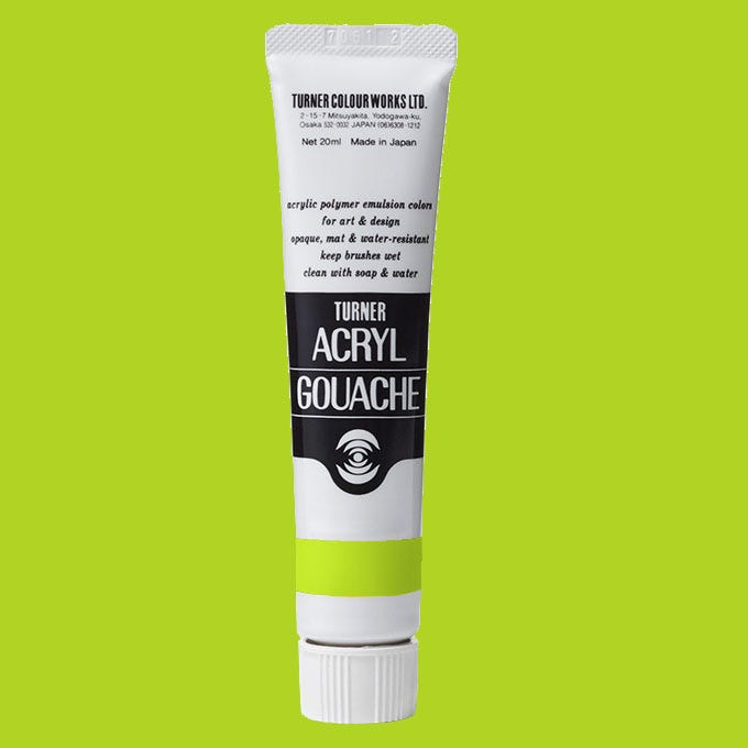 Turner Acryl Gouache Fresh Green 20ml