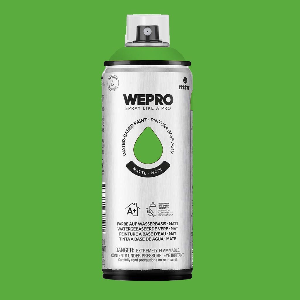 MTN waterbased sprayfärg Irish Green 400ml