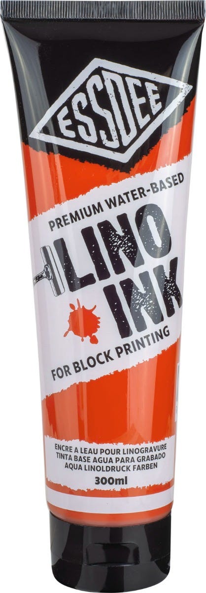 Linofärg Essdee Vermilion 300ml