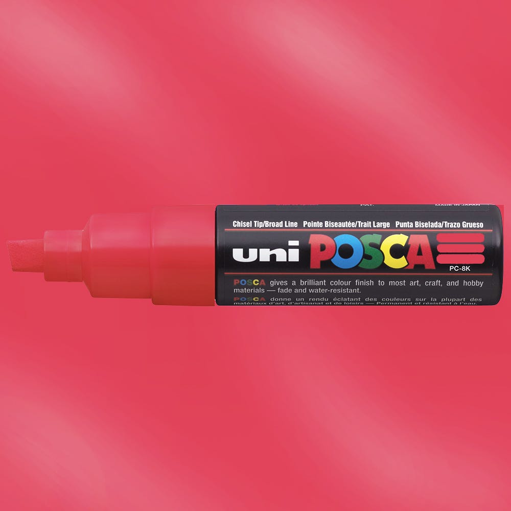 POSCA marker 8K 8mm Metallic Red