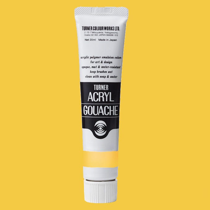 Turner Acryl Gouache Naples Yellow 20ml