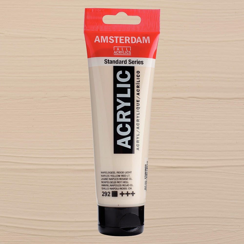 Amsterdam akryl Naples yellow red light 120ml