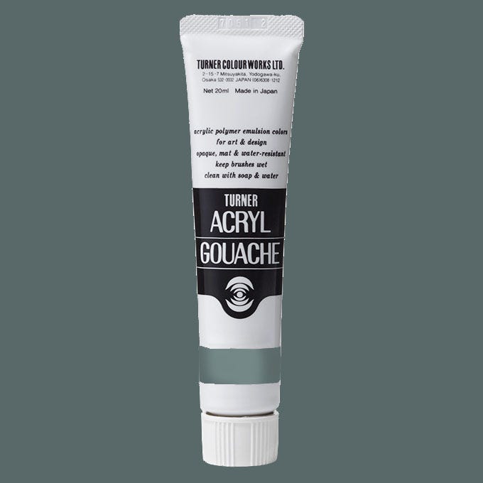 Turner Acryl Gouache Neutral Grey 5 20ml