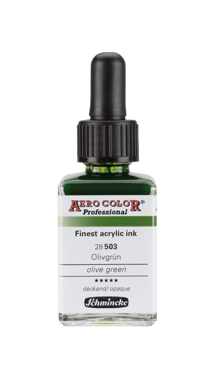 Aero Color Olive Green 28ml Schmincke