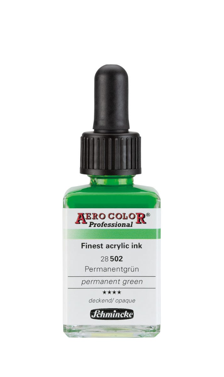 Aero Color Permanent Green 28ml Schmincke