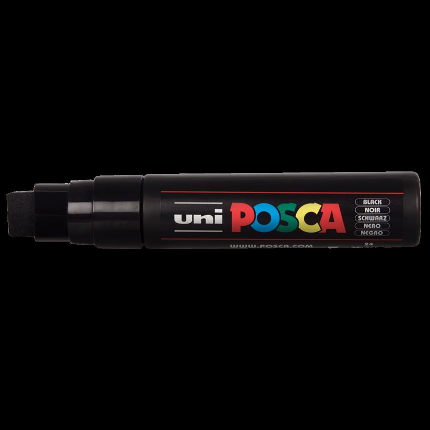 POSCA marker 17K 15mm Black