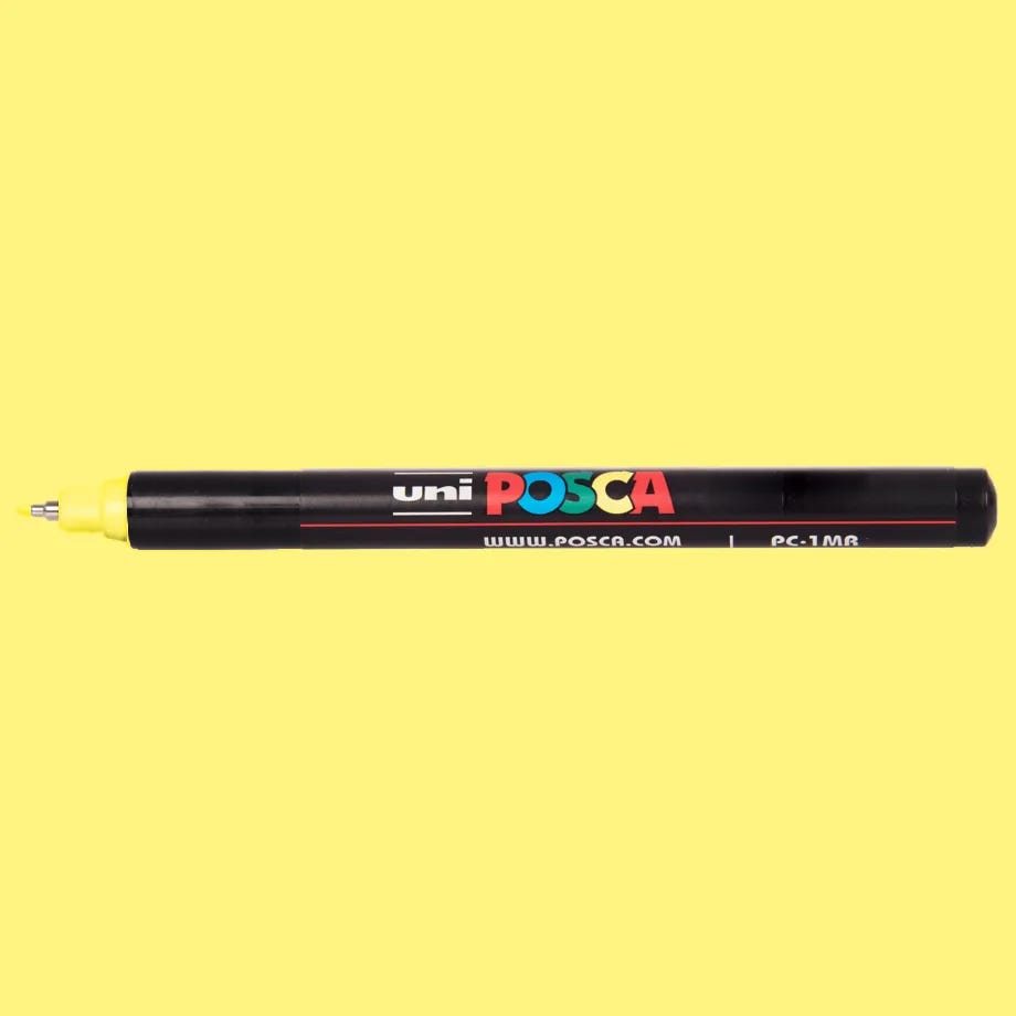 POSCA marker 1MR 0,7mm Sunshine Yellow