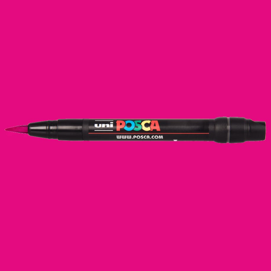 POSCA marker F350 brush Pink