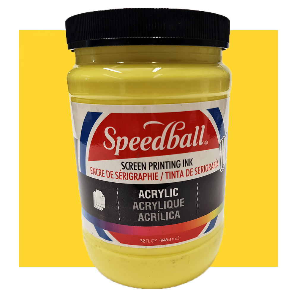 Acrylic Screentrycksfärg Speedball Primrose Yellow 946ml