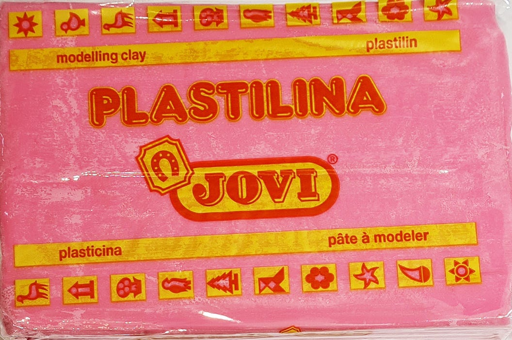 Plastilina Jovi 350g rosa