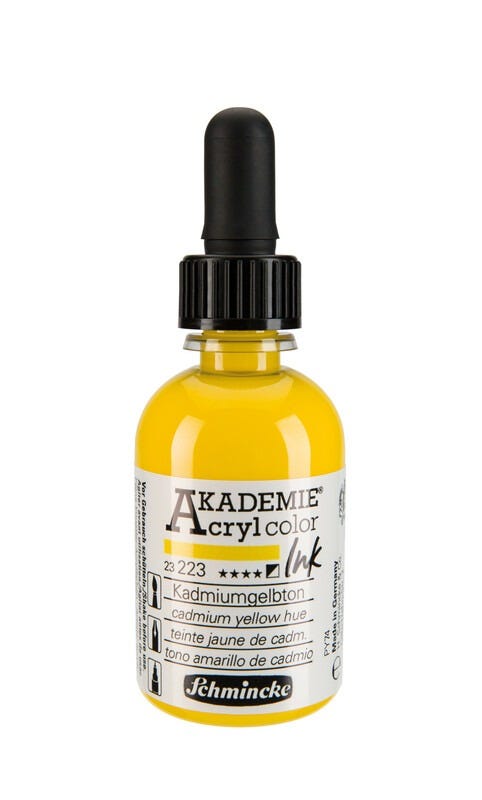 AKADEMIE®Acryl ink Cadmium yellow hue 50ml