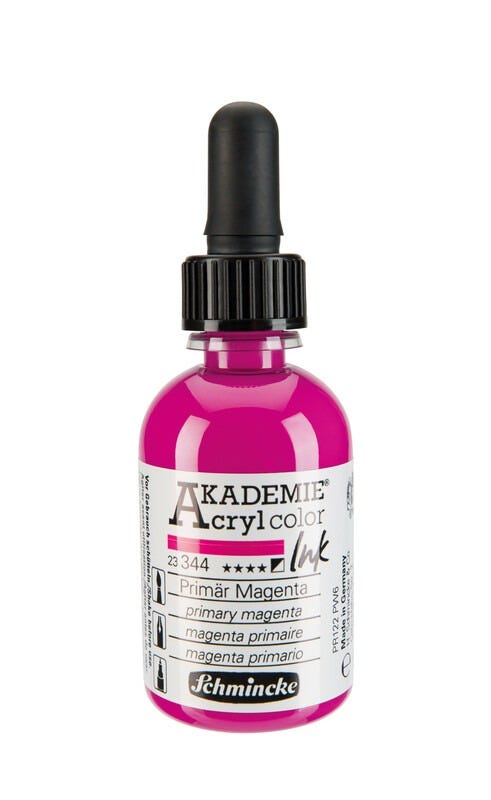AKADEMIE®Acryl ink Primary magenta 50ml