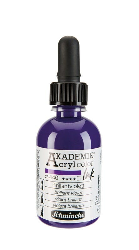 AKADEMIE®Acryl ink Brilliant violet 50ml